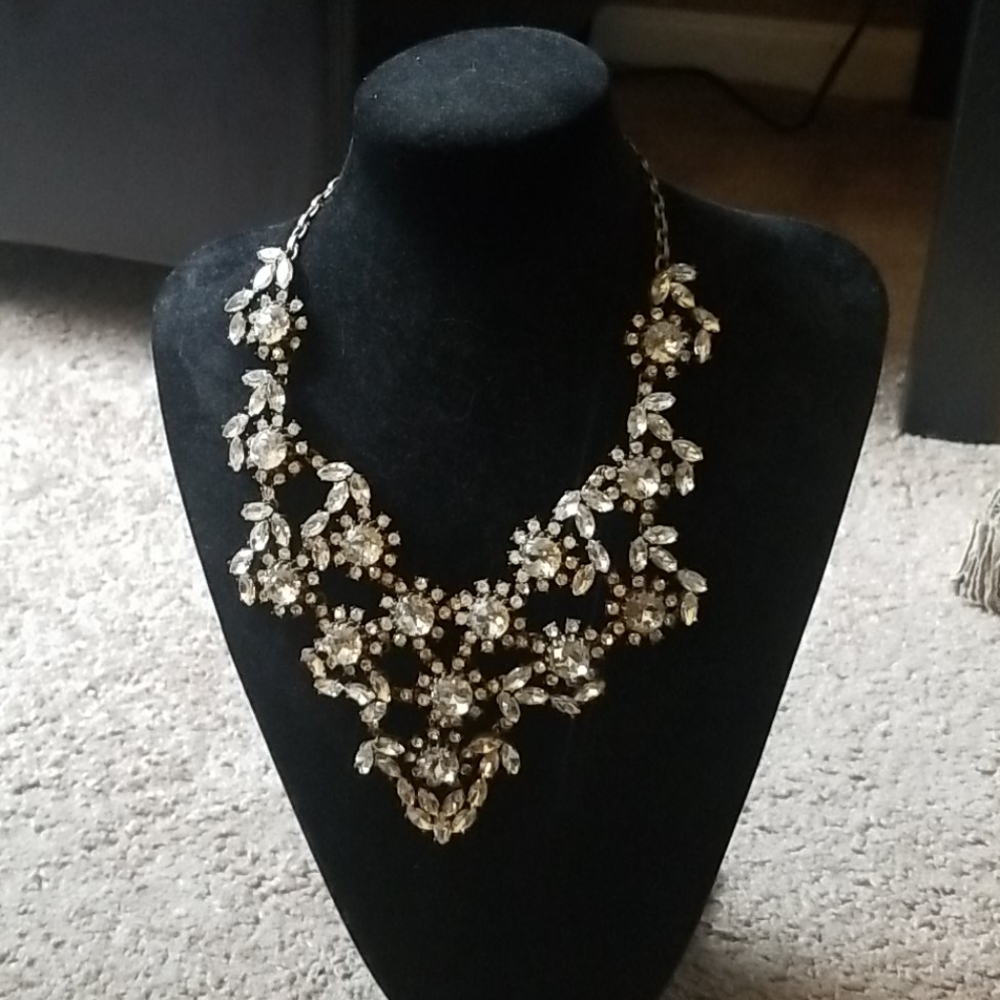 J. Crew Rhinestone Necklace